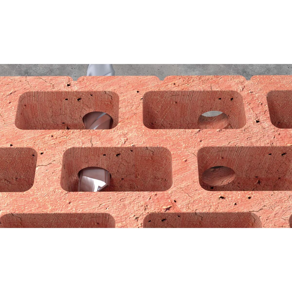 spole Fischer 543027 Metal Stål (8 Dele)